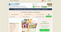 Desktop Screenshot of canastasderegalointernacionales.com